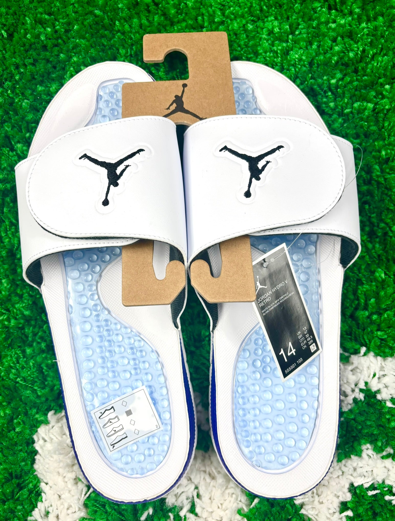 Jordan Hydro 5 Retro Grape Slides