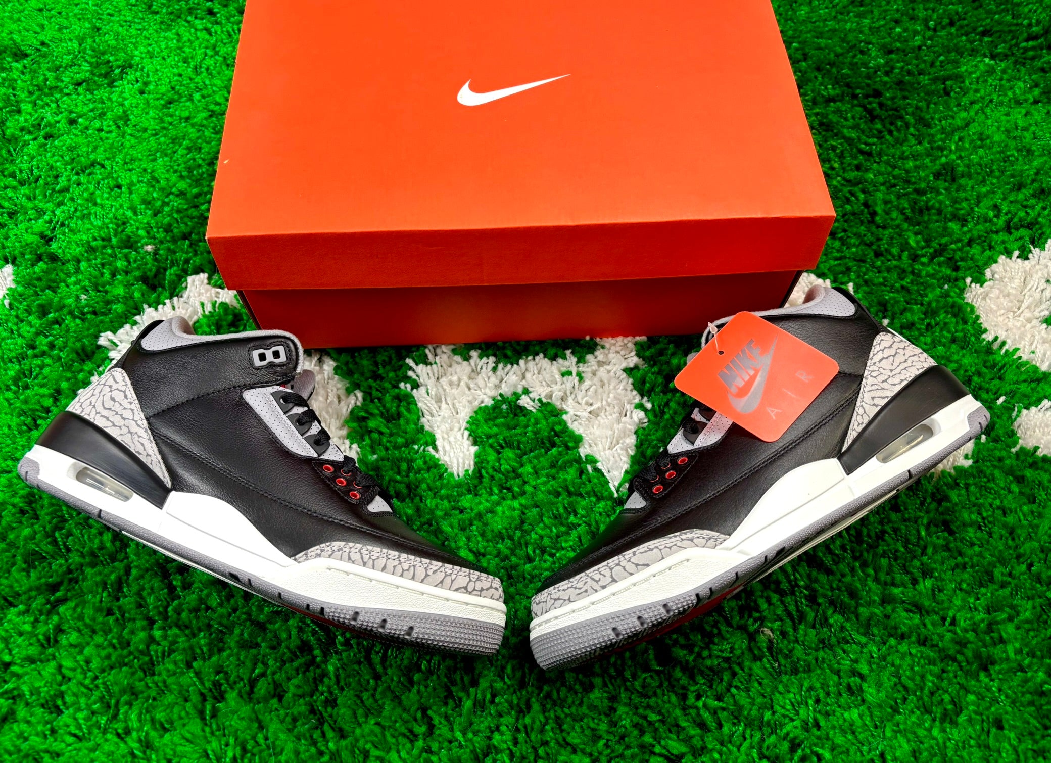 Air Jordan 3 Black Cement 2024